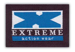 Nažehľovacie etikety stredné - extreme